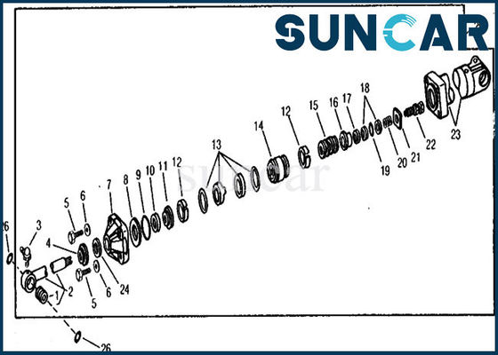 購入 RE21210油圧取り替えブーム シリンダー シールのキット890A John Deere修理オイル シール online manufacture