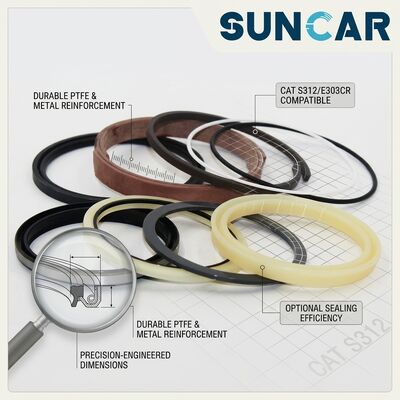 193-7859 Blade Cylinder Seal Kit For CAT E303CR S312